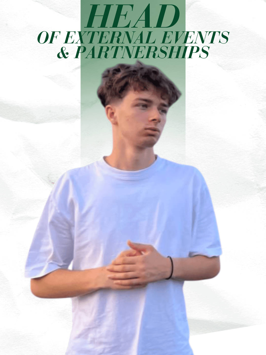 Semion Mallyer — Head of External Events & Partnerships
